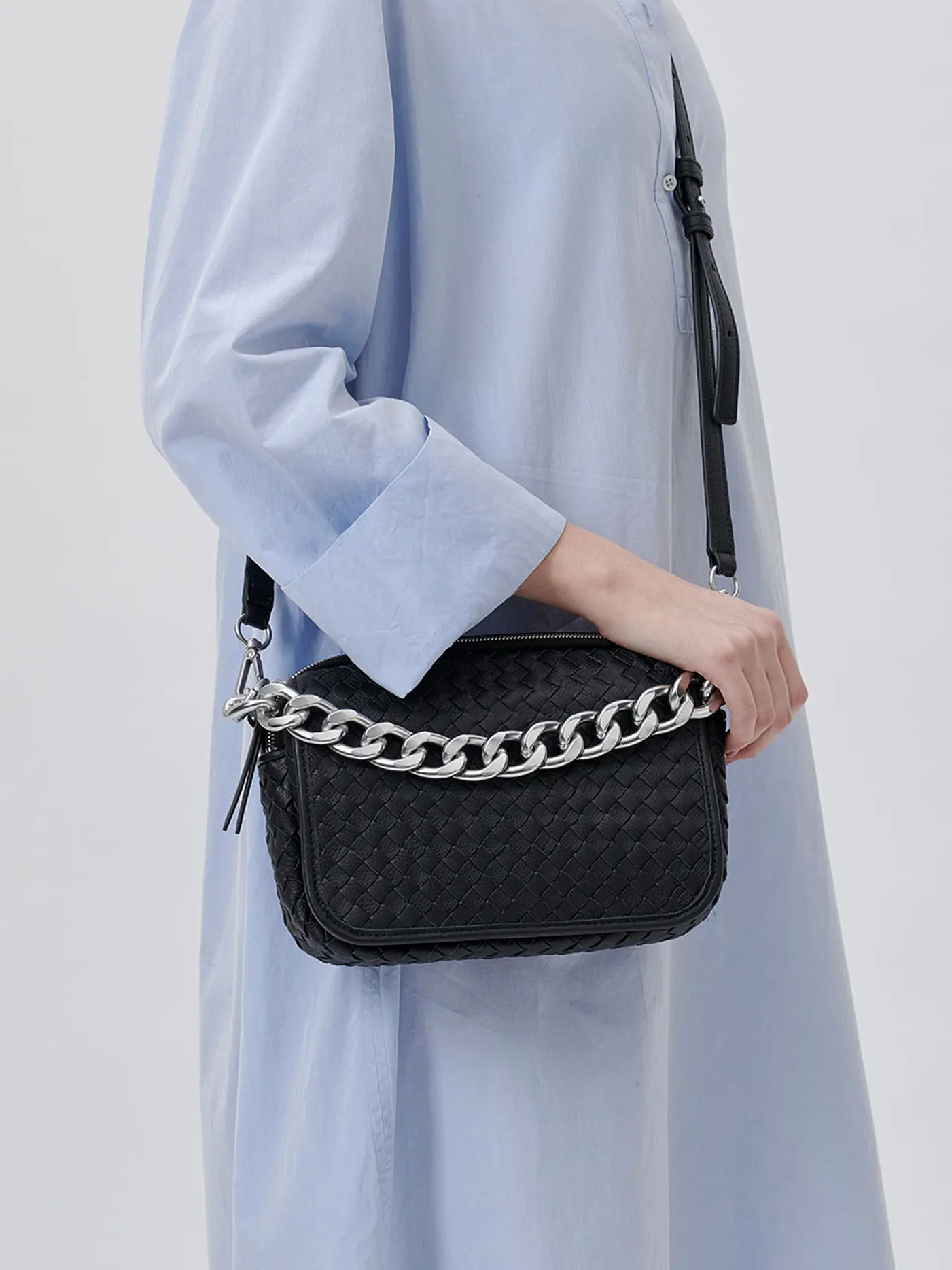 LES VISIONNAIRES | Ledertasche - Umhängetasche EMILY | 